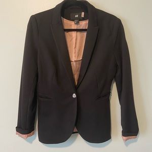 H&M black blazer